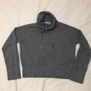 Universal thread women's sweater gray cowl cozy